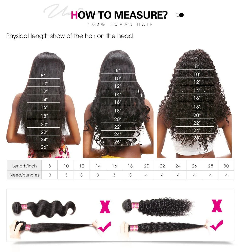 Extensions de cheveux humains Body Wave brun ombré UNice Hair, lot de 1, 3 ou 4 pièces, tissages rapides à coudre, 100 g par lot