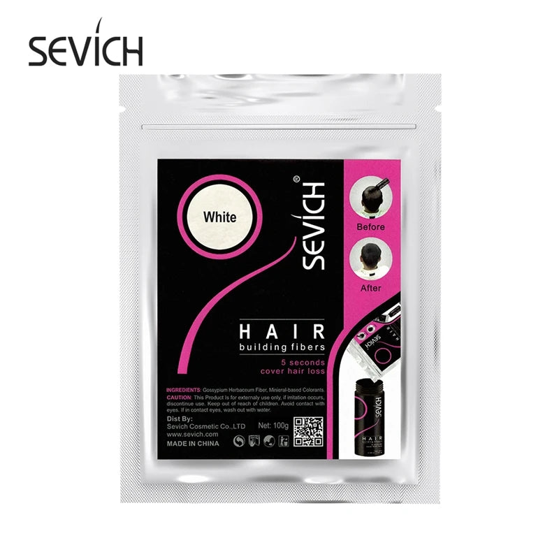 Blender Conceal Styling Fiber Poudres capillaires Anti-perte Fibres capillaires Kératine Extension de cils 100 g Noir 10 couleurs
