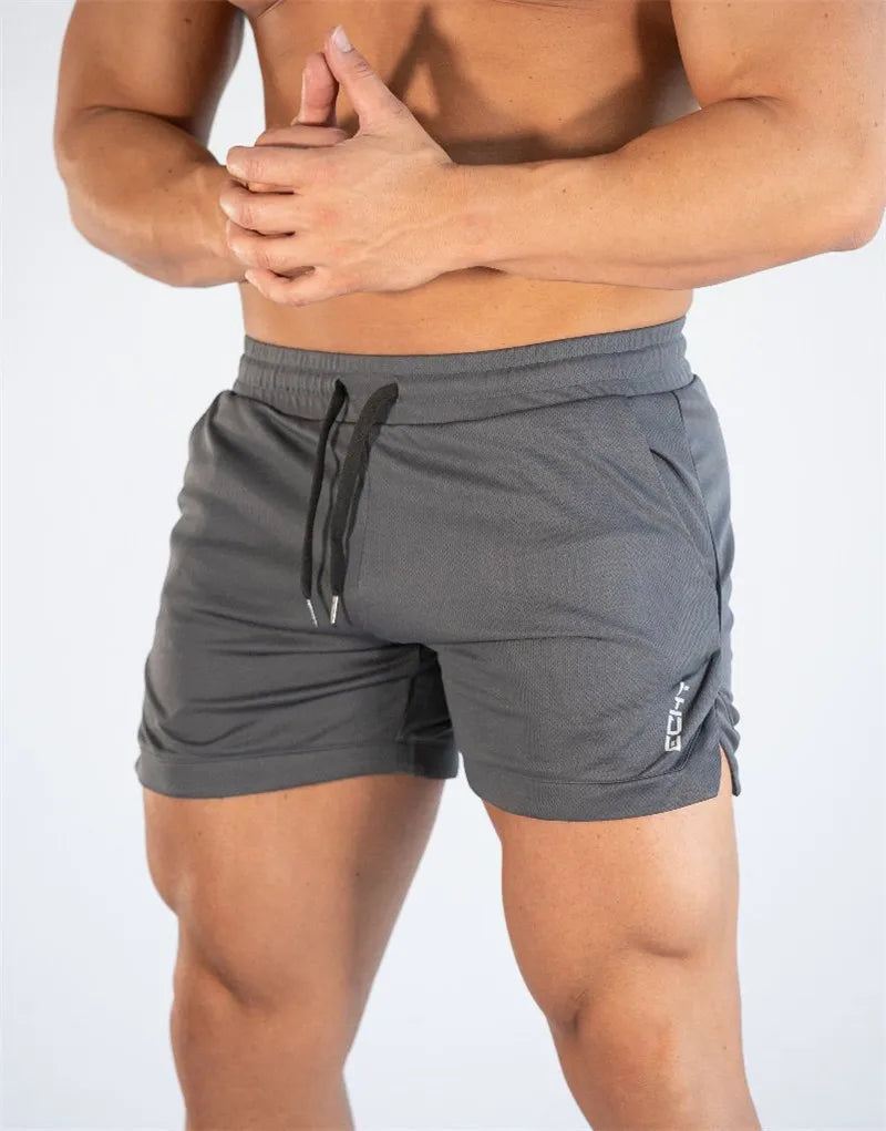 GITF Men's Quick-Drying Compression Running Shorts Grid Pattern Gym Training Sports /GITF – short de course à Compression à séchage rapide pour hommes