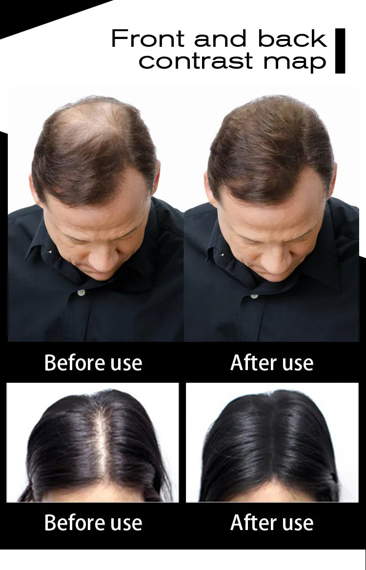 Blender Conceal Styling Fiber Poudres capillaires Anti-perte Fibres capillaires Kératine Extension de cils 100 g Noir 10 couleurs