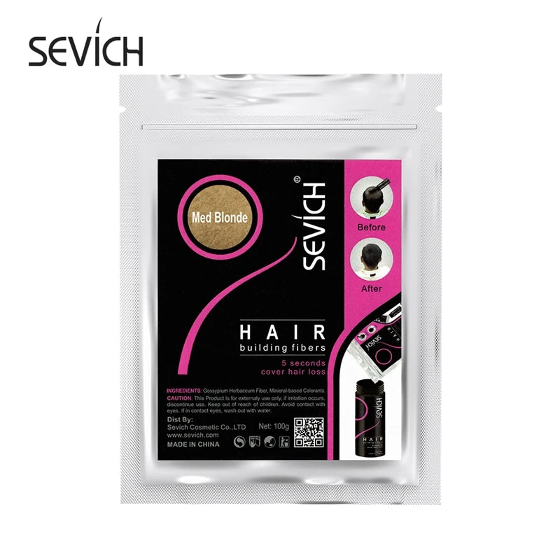 Blender Conceal Styling Fiber Poudres capillaires Anti-perte Fibres capillaires Kératine Extension de cils 100 g Noir 10 couleurs