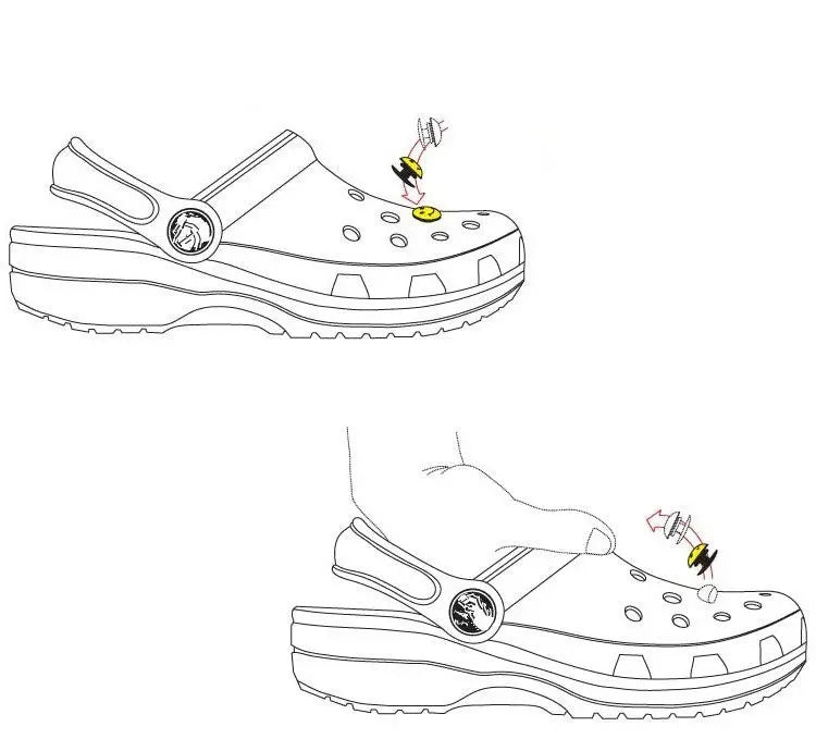 Hot 1pcs Jewelry Metal Shoe Charms Crystal crown Shoe Aceessories Pearl Bracelet Fit women’s croc clogs girls Gifts
