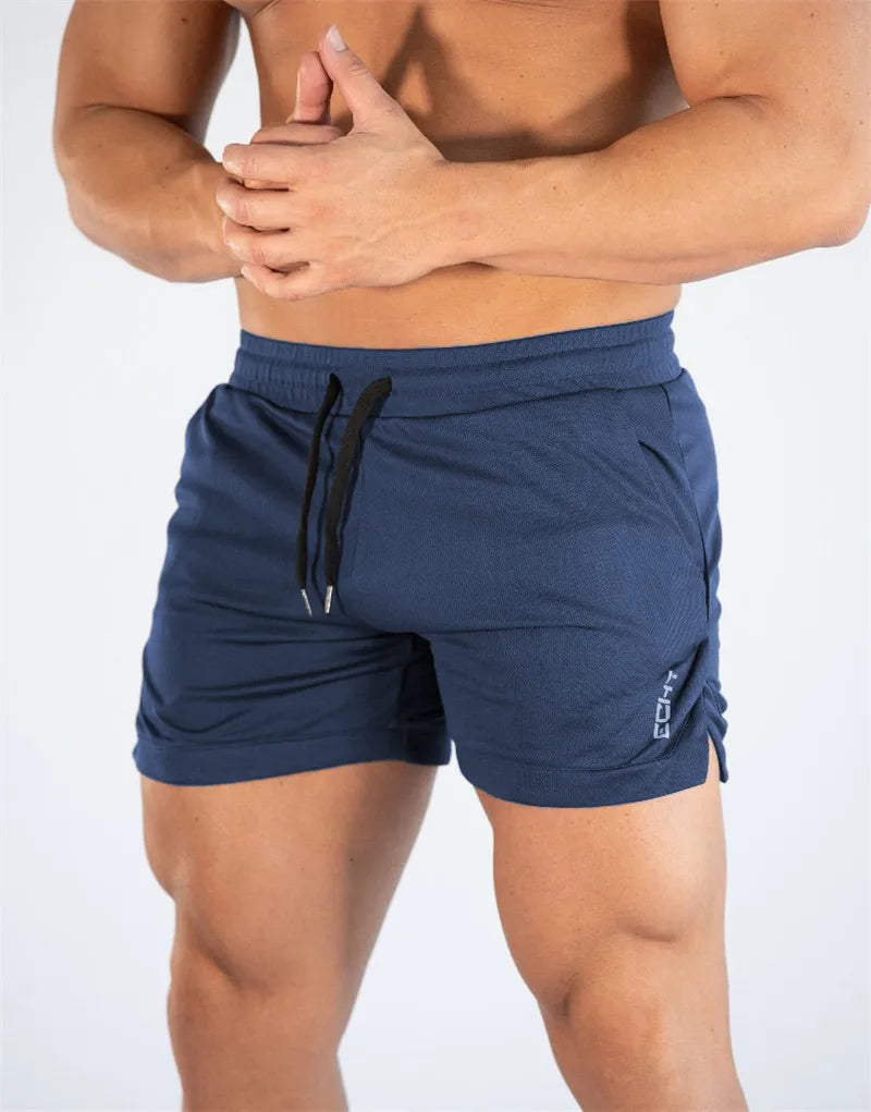 GITF Men's Quick-Drying Compression Running Shorts Grid Pattern Gym Training Sports /GITF – short de course à Compression à séchage rapide pour hommes