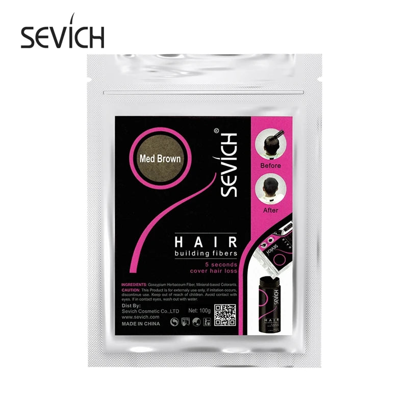 Blender Conceal Styling Fiber Poudres capillaires Anti-perte Fibres capillaires Kératine Extension de cils 100 g Noir 10 couleurs