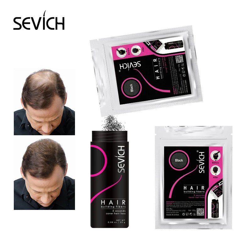 Blender Conceal Styling Fiber Poudres capillaires Anti-perte Fibres capillaires Kératine Extension de cils 100 g Noir 10 couleurs