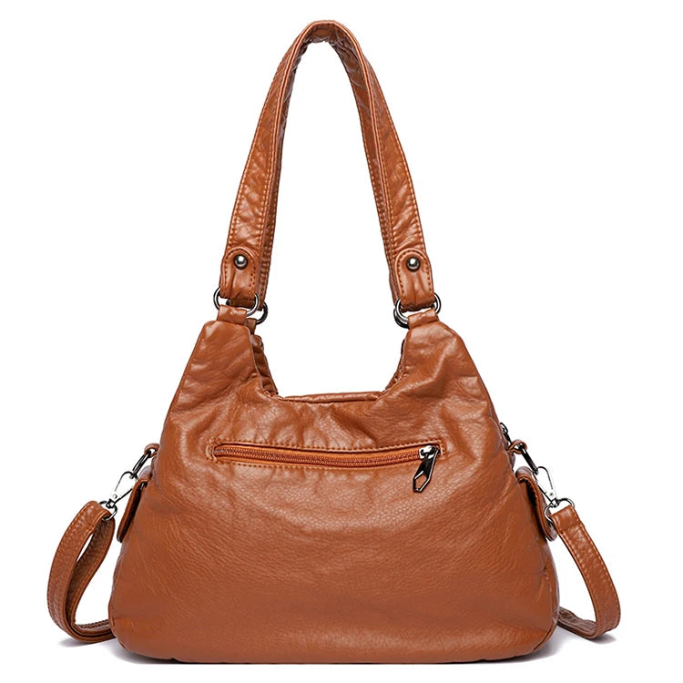 Title / Titre
EN: Women’s Retro Convertible Crossbody Bag – Large Capacity Shoulder & Handbag
FR: Sac bandoulière rétro convertible pour femme – Grande capacité, porté main ou épaule