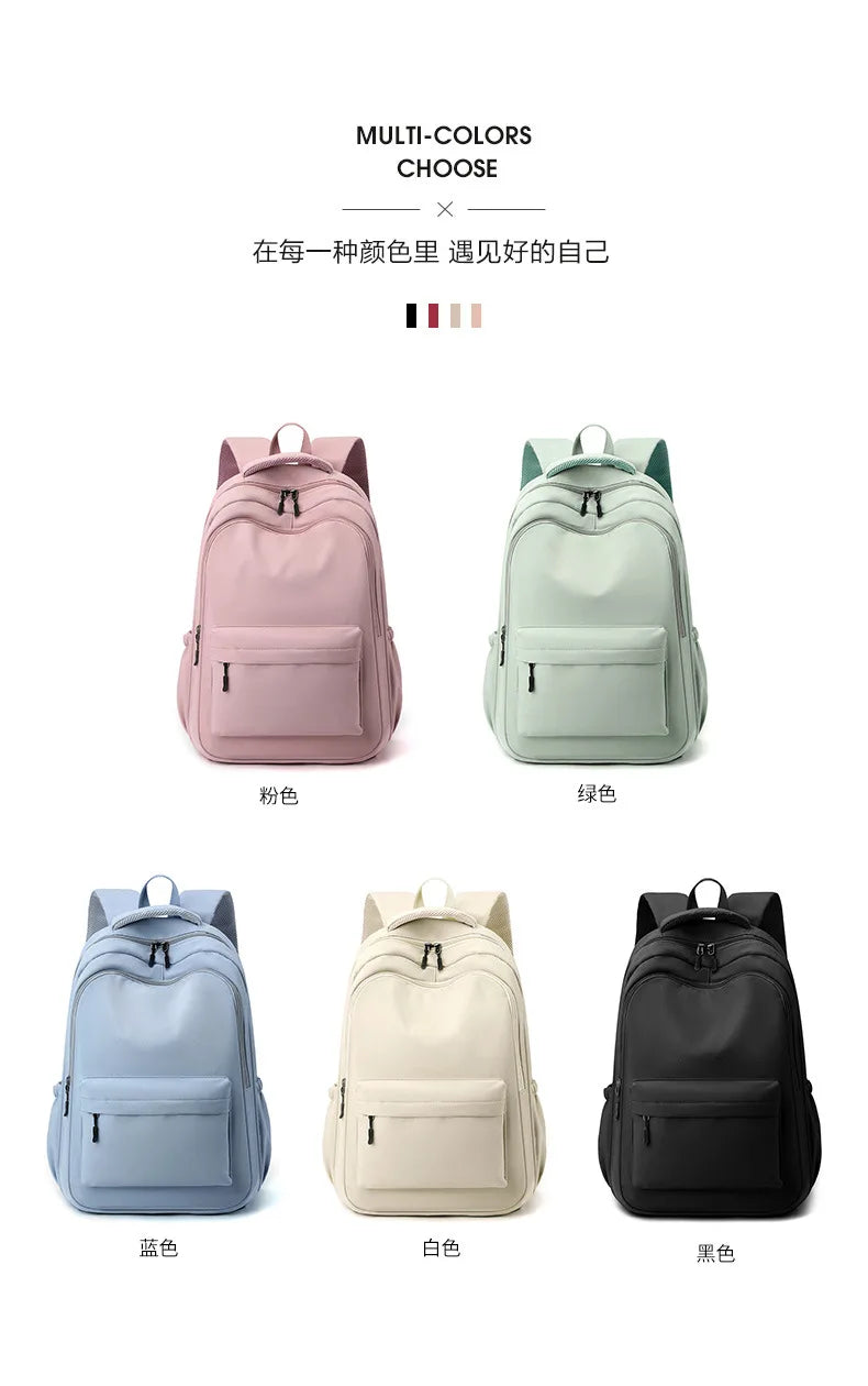 Schoolbag for Girls Campus Junior High School Students Backpack New Trendy Backpack/ sac d'ecole