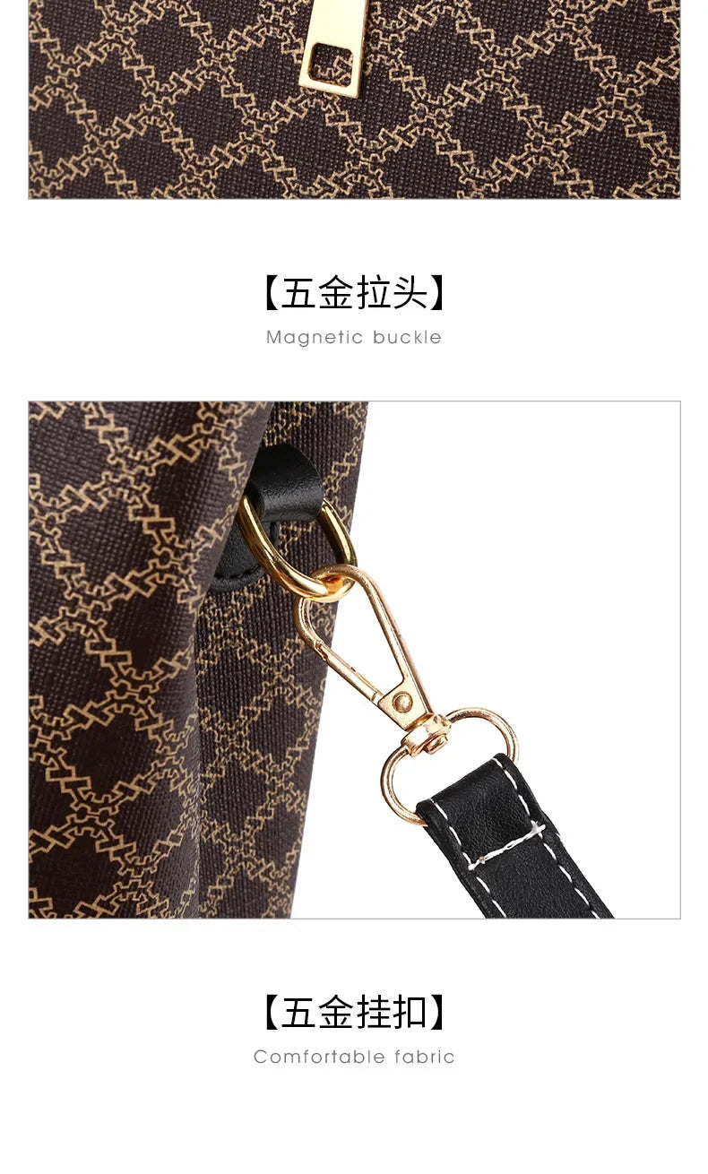 Title / Titre
EN: Women’s Large Capacity Printed Leather Tote Bag – Elegant Shoulder & Handbag
FR: Sac cabas en cuir imprimé grande capacité pour femme – Élégant porté main ou épaule