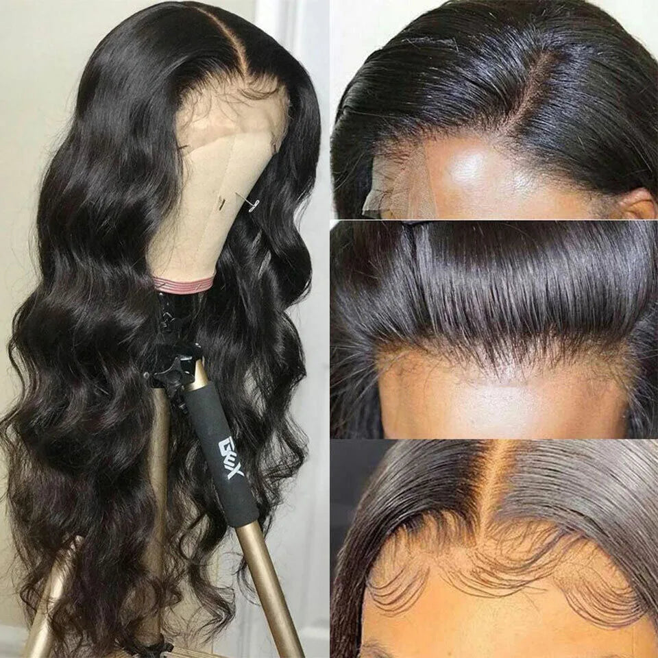 30 40 Inch Body Wave Lace Front Wig 13x4 13x6 Lace Frontal Human Hair Wigs Brazilian Water Wave Hd Lace Frontal Wigs For Women