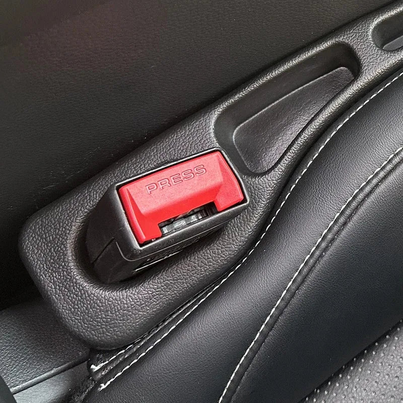 Boîte de rangement pour espace de siège de voiture, 2 pièces, sac entre sièges, organisateur de Console, décoration intérieure, accessoires automobiles