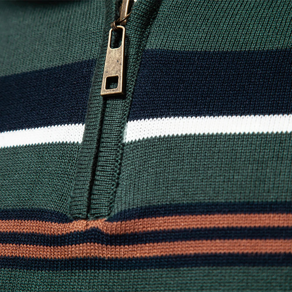 AIOPESON hommes col montant coton pull tricot pulls décontracté affaires bande côtelé col roulé pulls pour hommes pour autonme