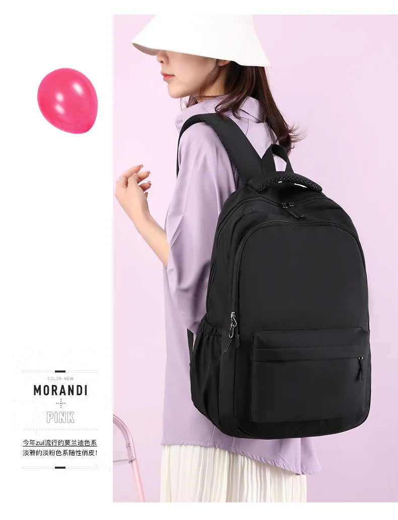 Schoolbag for Girls Campus Junior High School Students Backpack New Trendy Backpack/ sac d'ecole