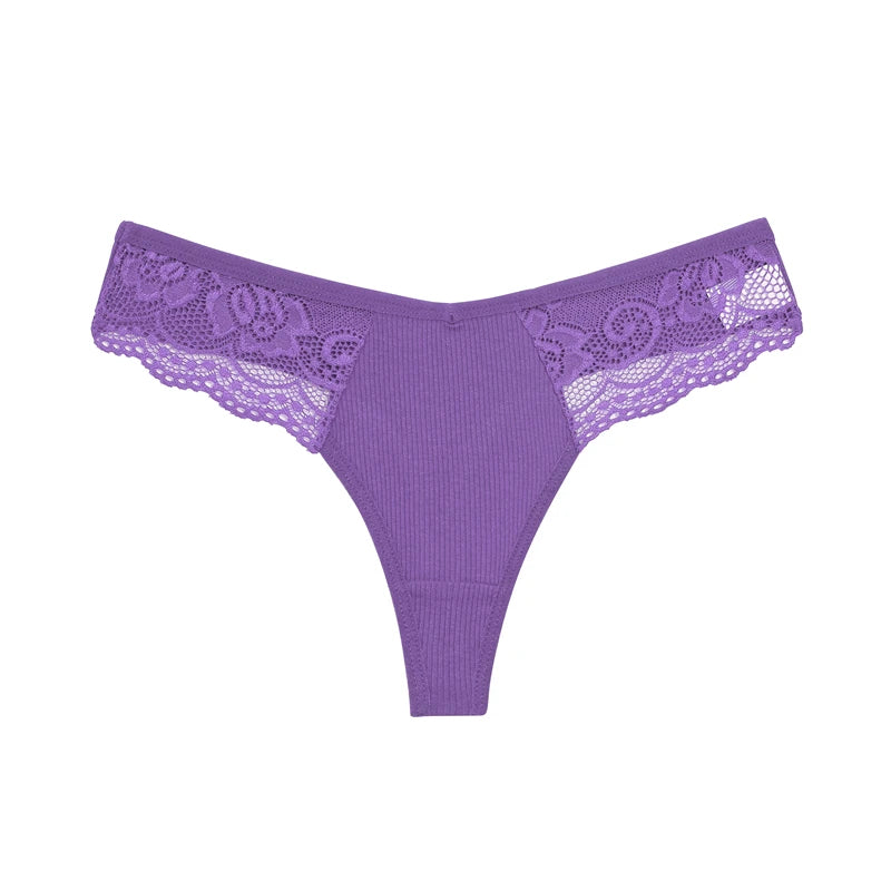 Women Cotton G-string Lingerie Sexy Lace Panties Thongs Femme Underwear Sexy Pantys Underpant Lingerie Lace Intimates S-XL