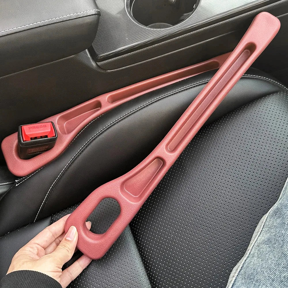 Boîte de rangement pour espace de siège de voiture, 2 pièces, sac entre sièges, organisateur de Console, décoration intérieure, accessoires automobiles