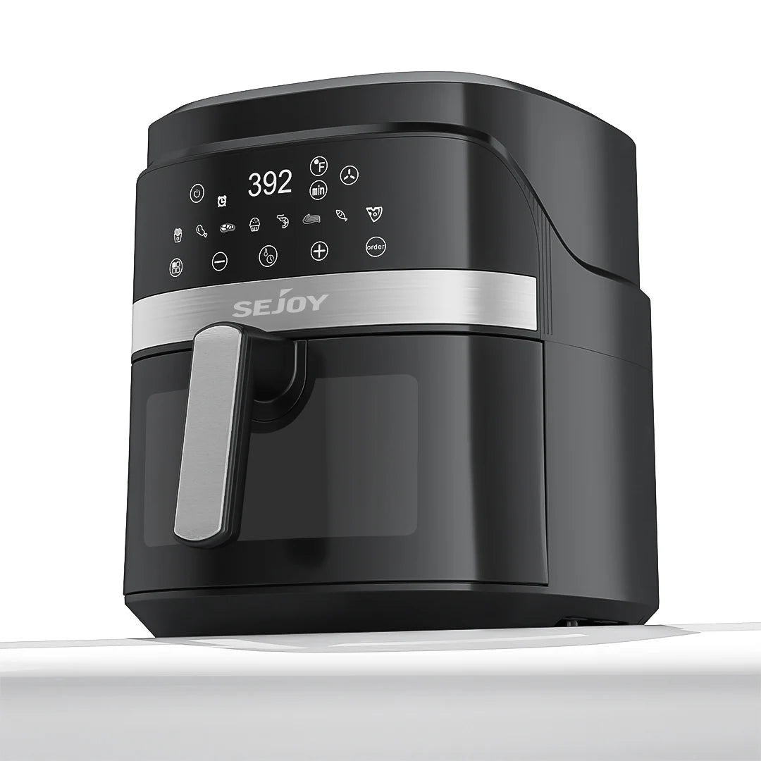Air fryer 8-in-1,6L Electric Hot fryer Oven Oilless Cooker,Roast, Bake, Plus Bake, Dehydrate, and Keep Food Warm, 120V
