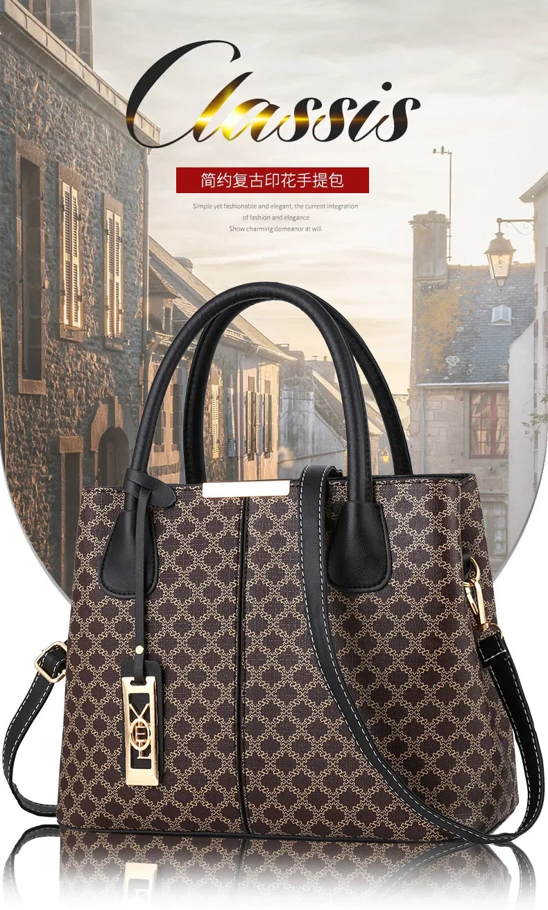 Title / Titre
EN: Women’s Large Capacity Printed Leather Tote Bag – Elegant Shoulder & Handbag
FR: Sac cabas en cuir imprimé grande capacité pour femme – Élégant porté main ou épaule