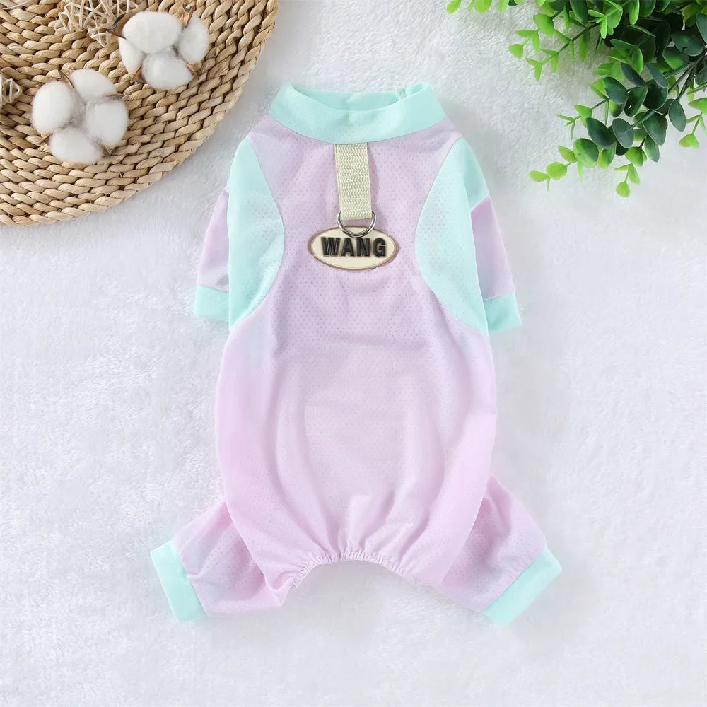 Titre (EN/FR)
Breathable Summer Pet Jumpsuit – Cooling Outfit for Small Dogs & Cats / Combinaison d’Été Respirante pour Animaux – Tenue Fraîcheur pour Petits Chiens et Chats