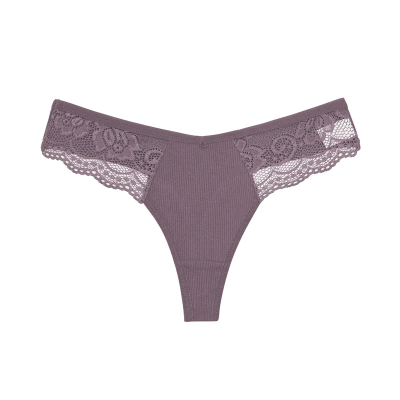 Women Cotton G-string Lingerie Sexy Lace Panties Thongs Femme Underwear Sexy Pantys Underpant Lingerie Lace Intimates S-XL