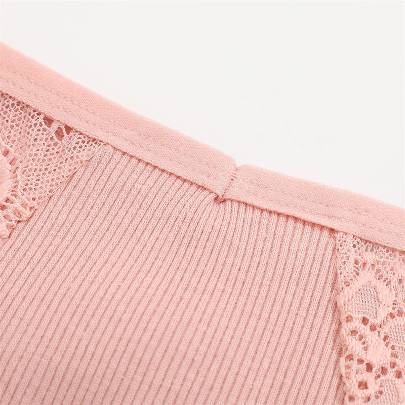 Women Cotton G-string Lingerie Sexy Lace Panties Thongs Femme Underwear Sexy Pantys Underpant Lingerie Lace Intimates S-XL