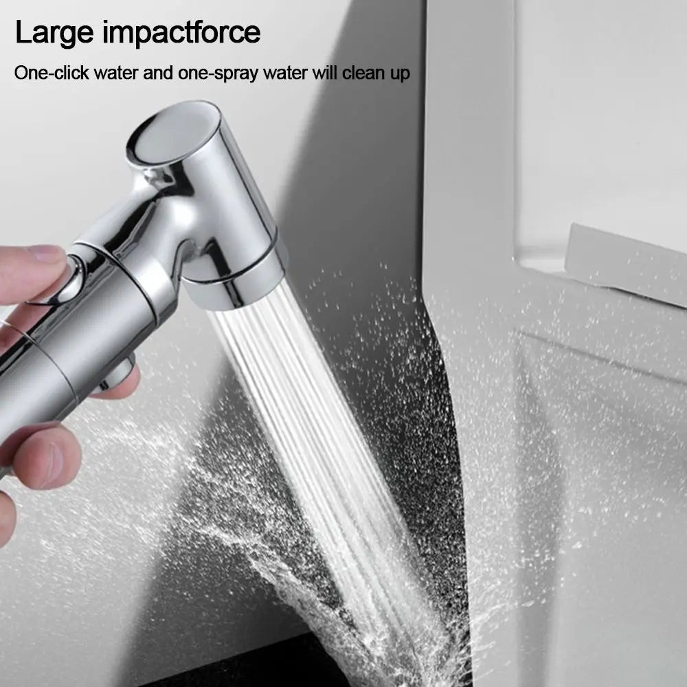 Multi-functional Protable Handheld Bidet Sprayer Toilet Closet Shattaff Shower Bathroom Sprayer Shower Head Bath Accessories