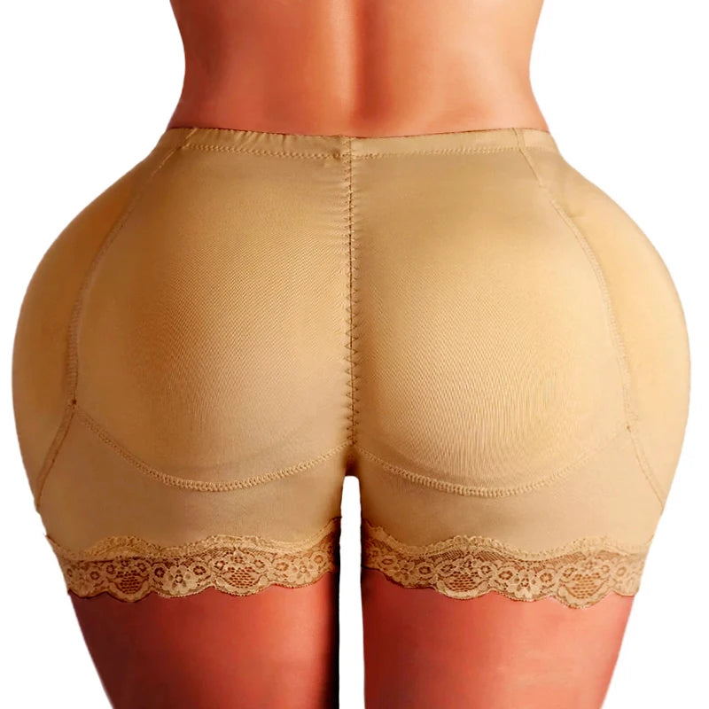 AfruliA 5XL 6XL Padded Fake Buttock Hip Enhancer Sexy Butt Lifter Shapewear Slim Waist Trainer Women Dress Underwear Body Shaper