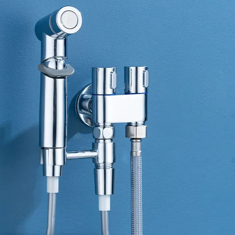 Toilet Cleaning Bidet Toilet Sprayer Set Cold Water Portable Bidet Toilet Accessories Handheld Bathroom Wash Anal Douche