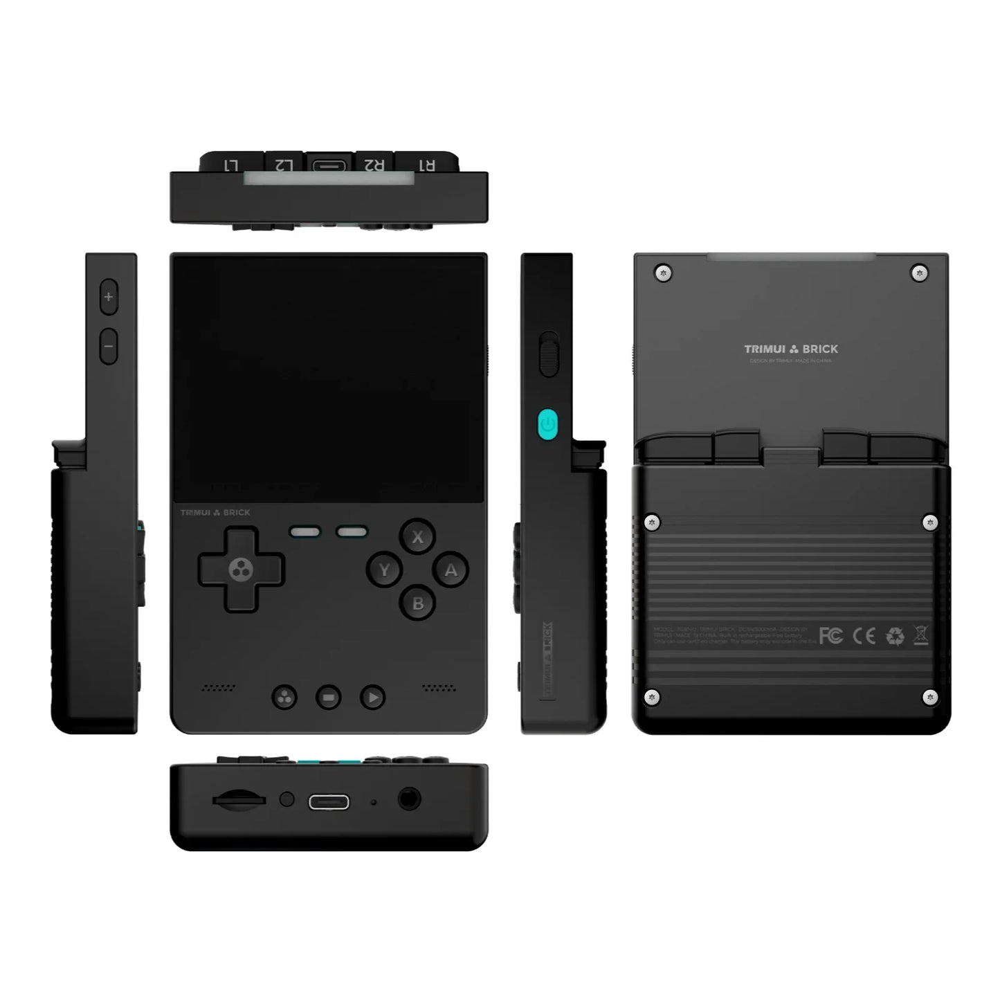 Console de jeu portable Trimui Brick, lecteur de jeux vidéo open source, éclairage d'ambiance arrière, écran IPS HD de 3,2 pouces, cadeaux
