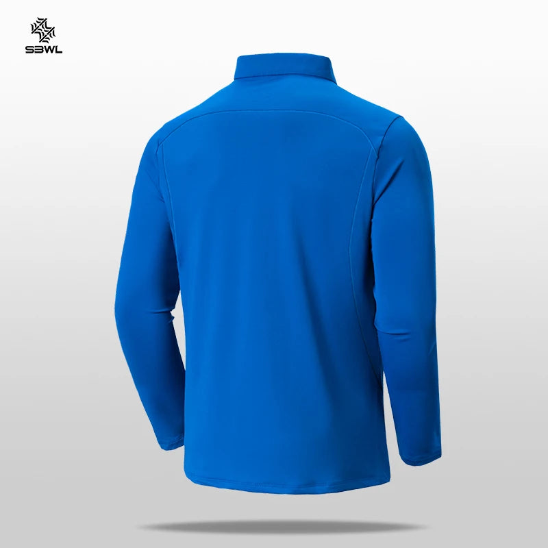 SBWL Men's high quality cycling hiking outdoor sports long sleeve T-shirt leisure speed dry running fitness sports clothing Tops