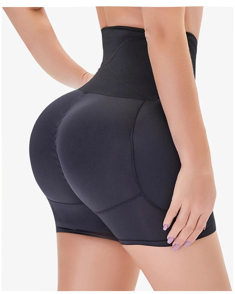 AfruliA 5XL 6XL Padded Fake Buttock Hip Enhancer Sexy Butt Lifter Shapewear Slim Waist Trainer Women Dress Underwear Body Shaper