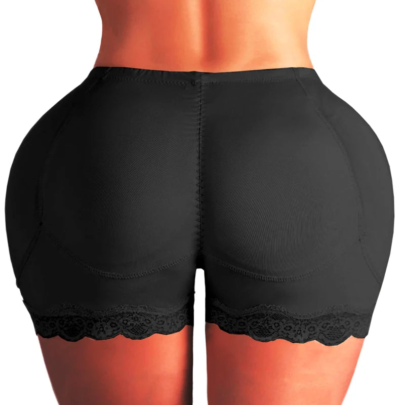 AfruliA 5XL 6XL Padded Fake Buttock Hip Enhancer Sexy Butt Lifter Shapewear Slim Waist Trainer Women Dress Underwear Body Shaper