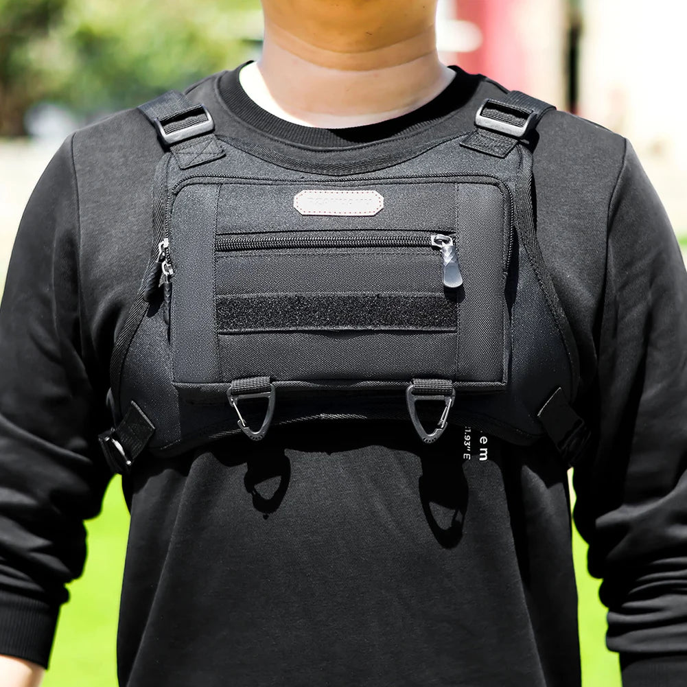 Sac à dos de sport multi-poches avec sangle réglable pour la course à pied et les voyages