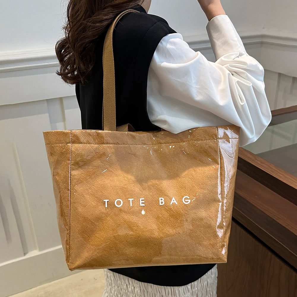 Sac fourre-tout pour femmes et hommes, sac à bandoulière réglable avec poche intérieure, sac à main solide pour le travail, l'école et le bureau