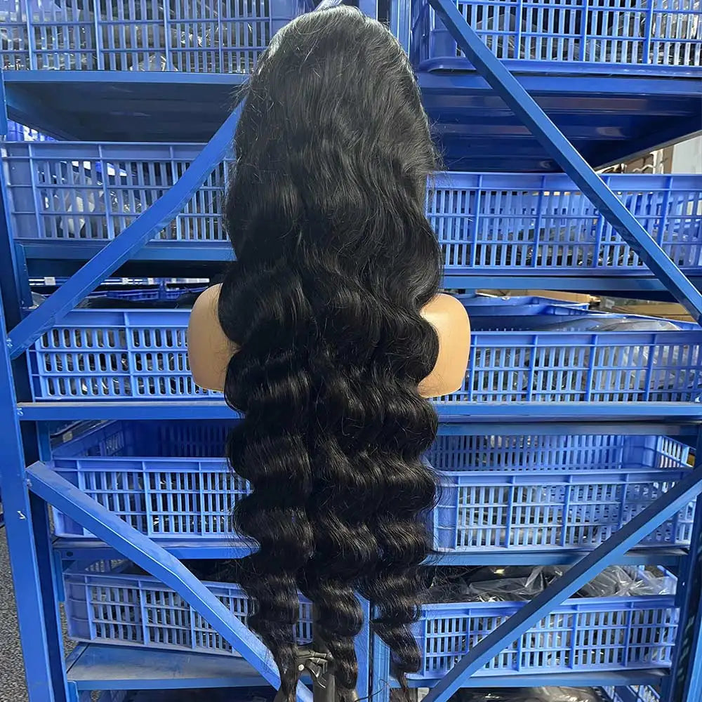 30 40 Inch Body Wave Lace Front Wig 13x4 13x6 Lace Frontal Human Hair Wigs Brazilian Water Wave Hd Lace Frontal Wigs For Women