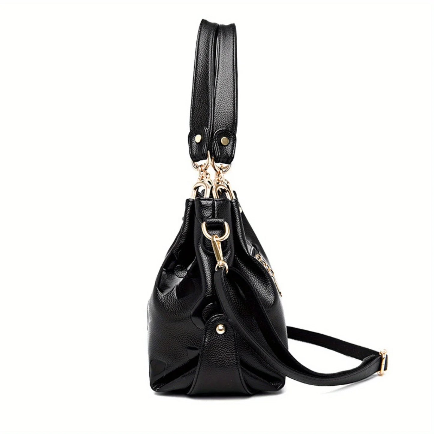 2025 new women's Tote bag, retro single-shoulder crossbody bag, large-capacity women's bag commuting bag, suitable for daily tra