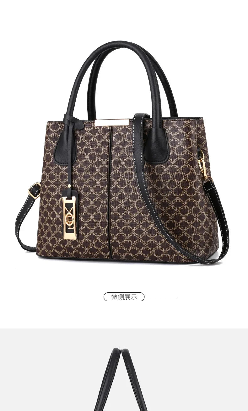 Title / Titre
EN: Women’s Large Capacity Printed Leather Tote Bag – Elegant Shoulder & Handbag
FR: Sac cabas en cuir imprimé grande capacité pour femme – Élégant porté main ou épaule