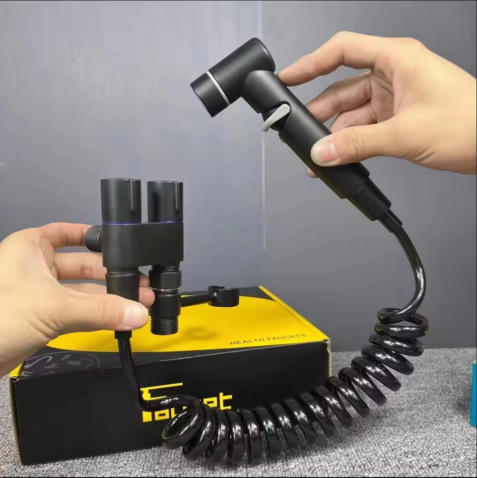 Bathroom set, high pressure hand sprinkler, bathroom cleaning, bathroom accessories, sanitary shower