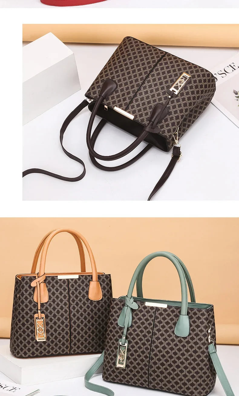 Title / Titre
EN: Women’s Large Capacity Printed Leather Tote Bag – Elegant Shoulder & Handbag
FR: Sac cabas en cuir imprimé grande capacité pour femme – Élégant porté main ou épaule