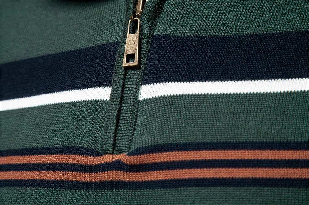 AIOPESON hommes col montant coton pull tricot pulls décontracté affaires bande côtelé col roulé pulls pour hommes pour autonme