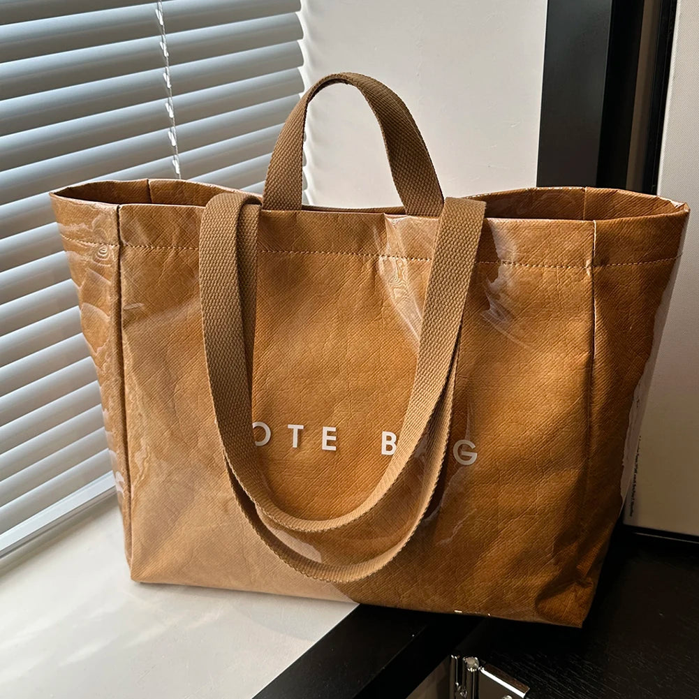 Sac fourre-tout pour femmes et hommes, sac à bandoulière réglable avec poche intérieure, sac à main solide pour le travail, l'école et le bureau