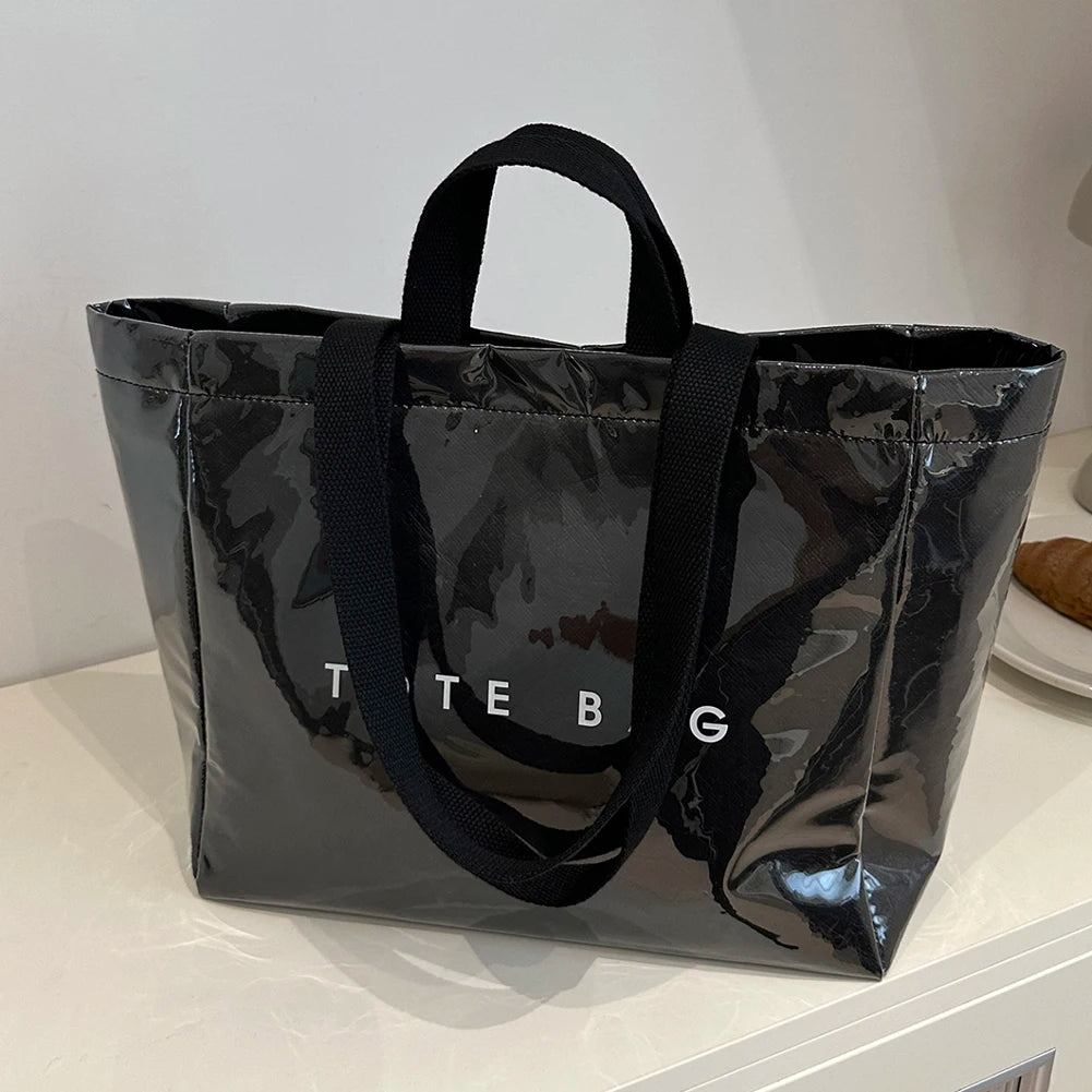 Sac fourre-tout pour femmes et hommes, sac à bandoulière réglable avec poche intérieure, sac à main solide pour le travail, l'école et le bureau