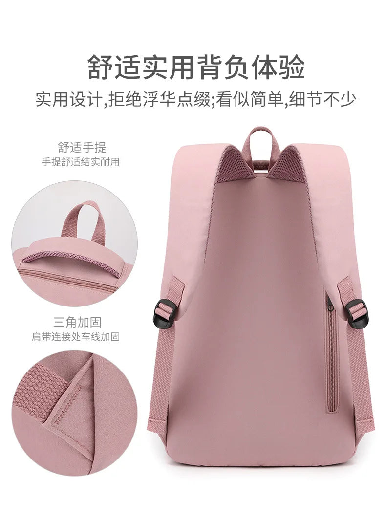 Schoolbag for Girls Campus Junior High School Students Backpack New Trendy Backpack/ sac d'ecole