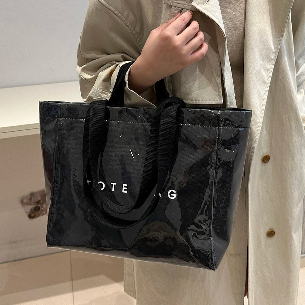 Sac fourre-tout pour femmes et hommes, sac à bandoulière réglable avec poche intérieure, sac à main solide pour le travail, l'école et le bureau