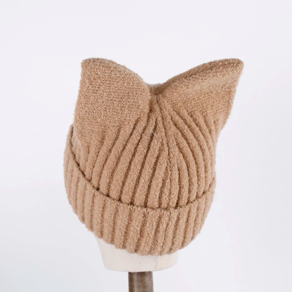 adventure time caps for men Balaclava Beanie Rabbit Ear Hat Hat winter women's winter accessories fun hat Butterfly Pullover Hat
