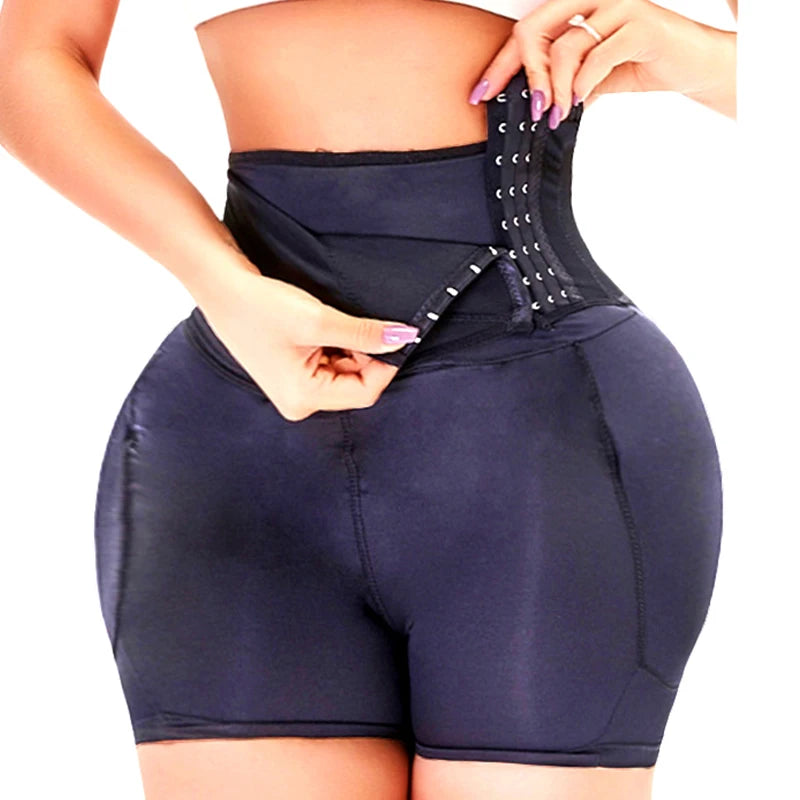 AfruliA 5XL 6XL Padded Fake Buttock Hip Enhancer Sexy Butt Lifter Shapewear Slim Waist Trainer Women Dress Underwear Body Shaper
