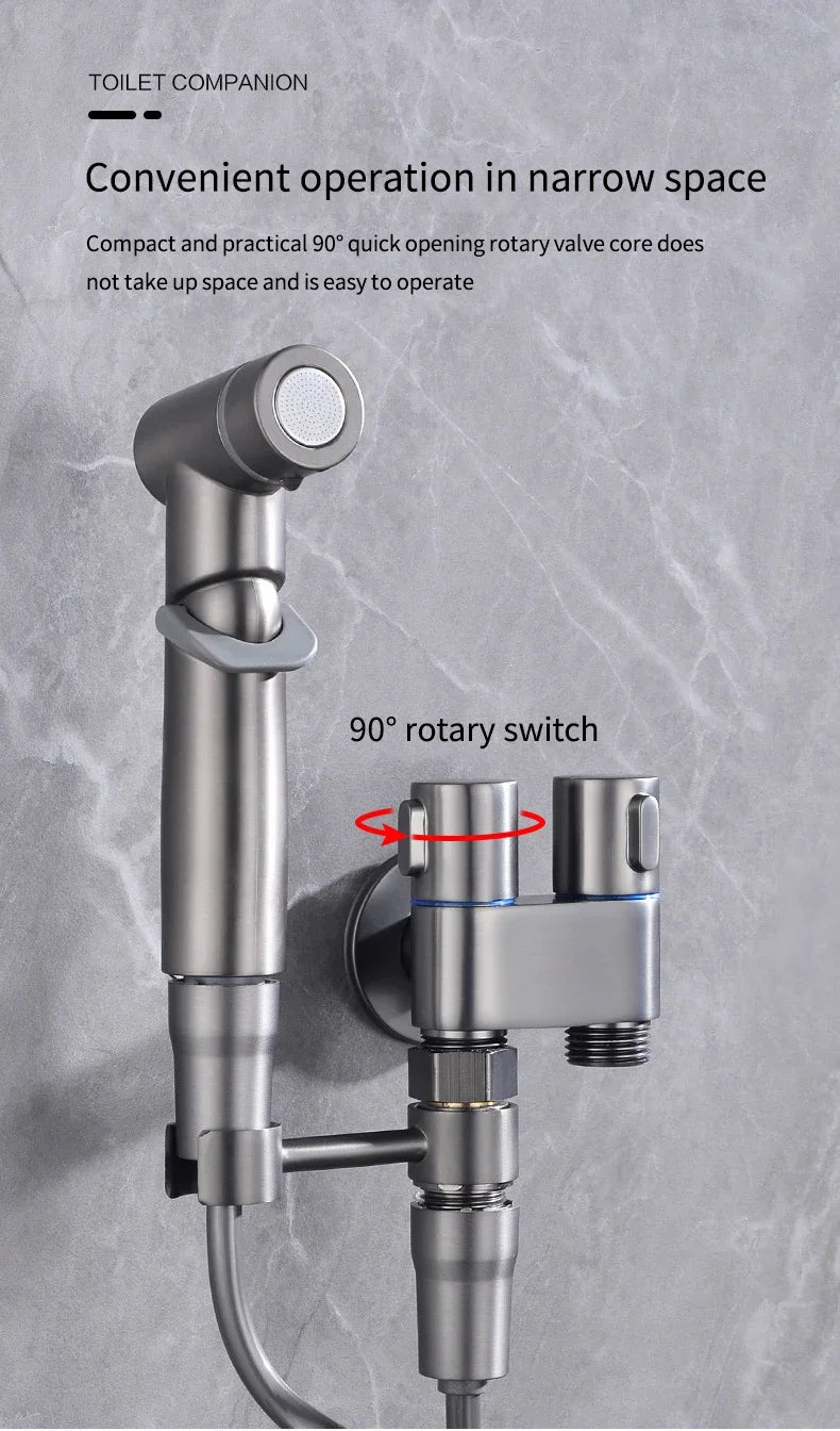 Bathroom set, high pressure hand sprinkler, bathroom cleaning, bathroom accessories, sanitary shower