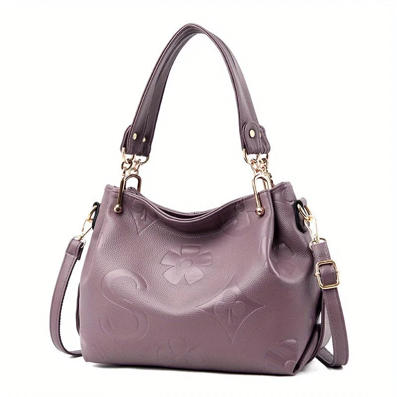 2025 new women's Tote bag, retro single-shoulder crossbody bag, large-capacity women's bag commuting bag, suitable for daily tra
