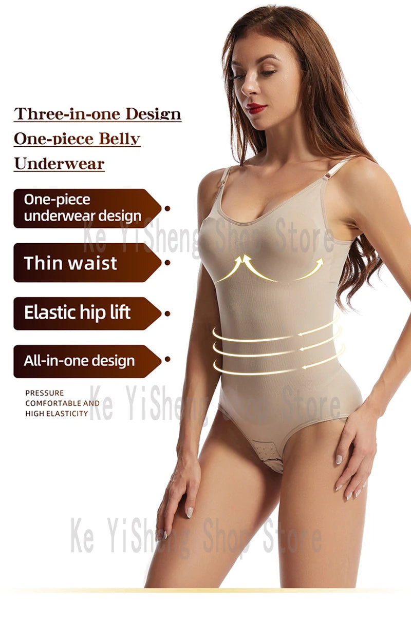 Seamless Shapewear belly control, hip lift, women's underwear tight underwear sling Shapewear lingerie women Sex appeal