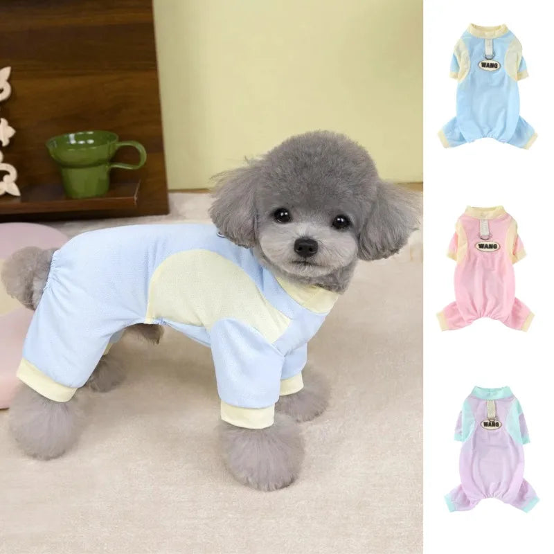 Titre (EN/FR)
Breathable Summer Pet Jumpsuit – Cooling Outfit for Small Dogs & Cats / Combinaison d’Été Respirante pour Animaux – Tenue Fraîcheur pour Petits Chiens et Chats