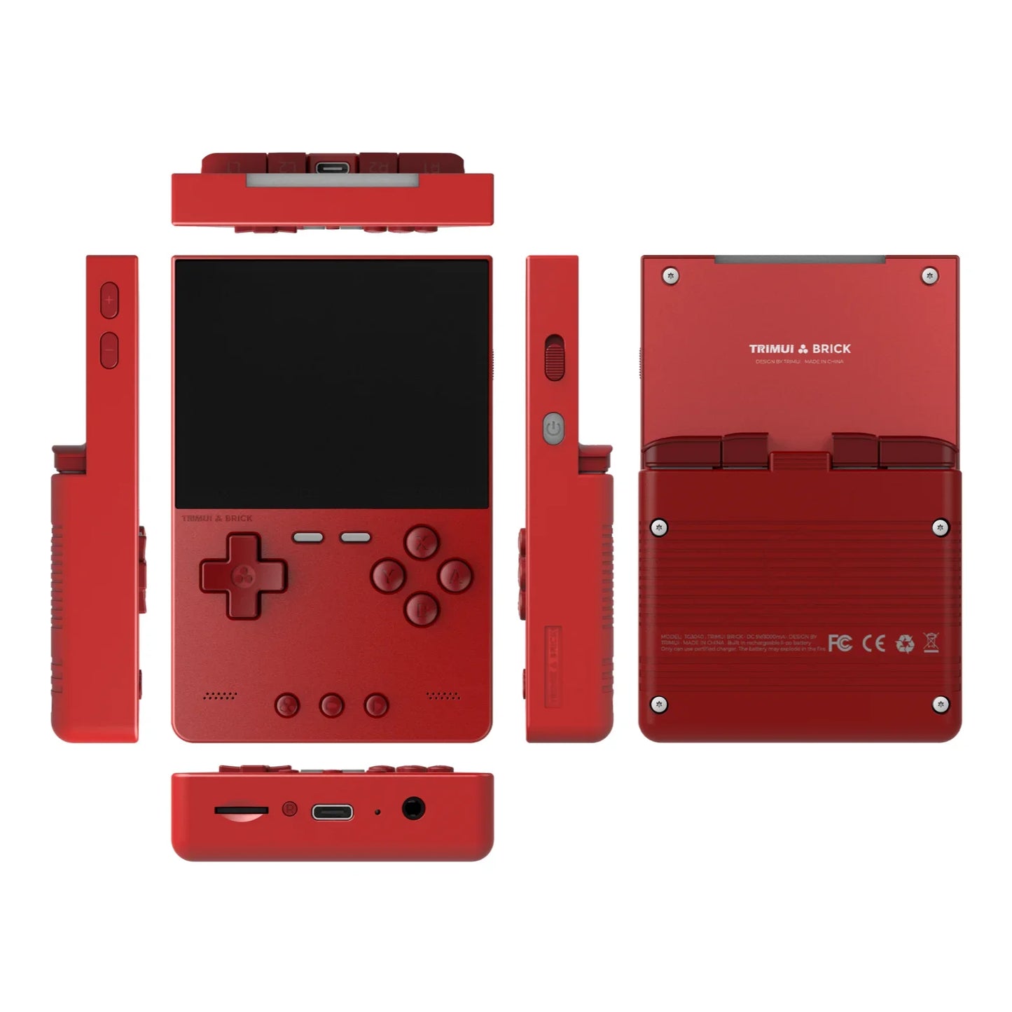Console de jeu portable Trimui Brick, lecteur de jeux vidéo open source, éclairage d'ambiance arrière, écran IPS HD de 3,2 pouces, cadeaux