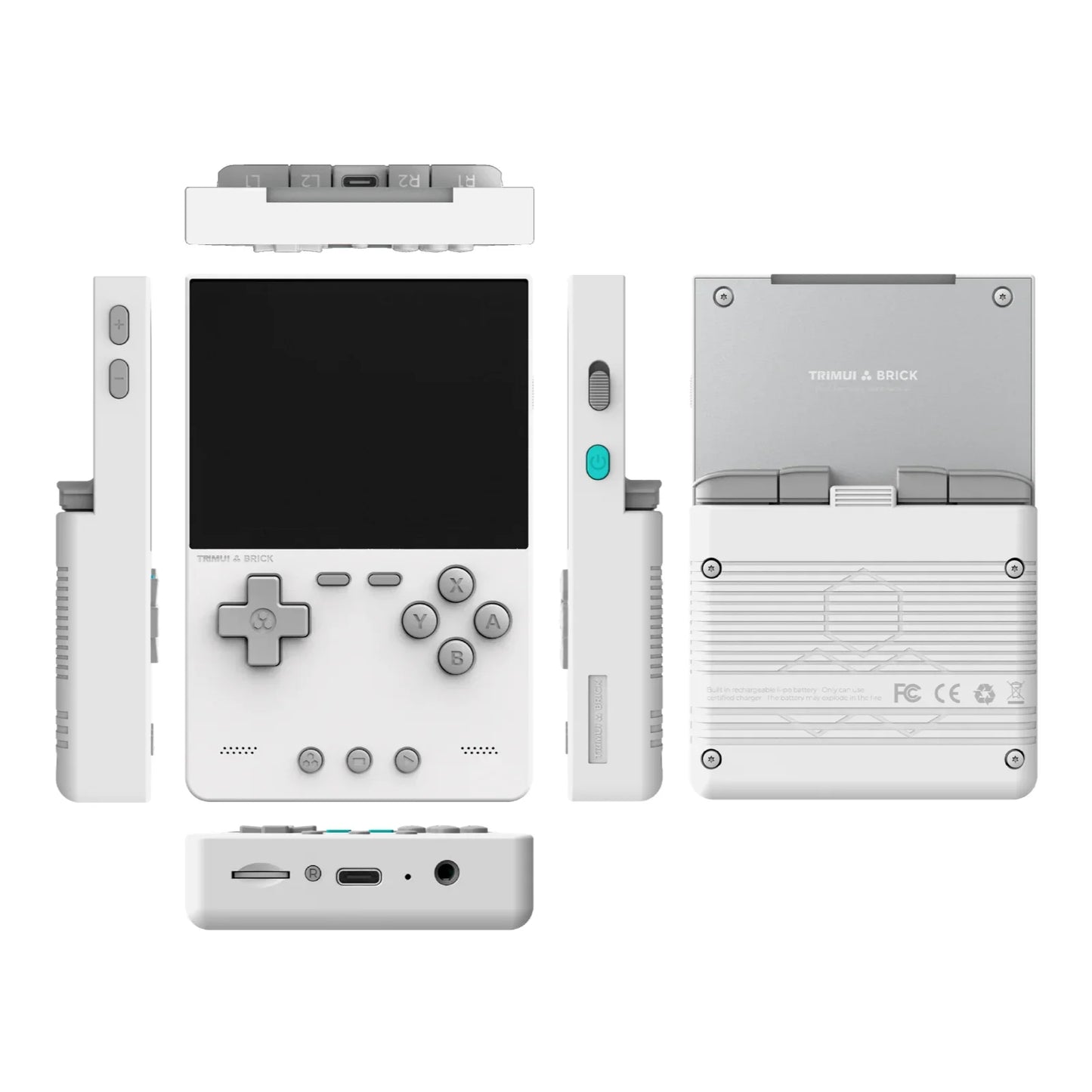 Console de jeu portable Trimui Brick, lecteur de jeux vidéo open source, éclairage d'ambiance arrière, écran IPS HD de 3,2 pouces, cadeaux